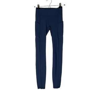 Lululemon Speed Up Tight Leggings *Full-On Luxtreme 28" Women's 2 Blue Pockets
